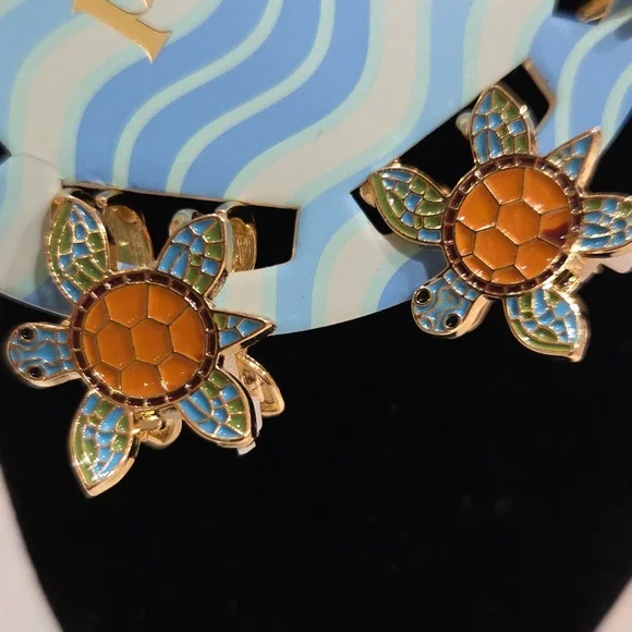 🐬🔹️Piper K 🔹️UK Exclusive Ocean-Themed Hair Set Of 8 Mini Metal Claw Clips - Picture 3 of 7